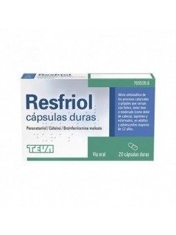 RESFRIOL CAPSULAS DURAS ,...