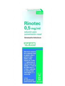 RINOTEC 0,5MG/ML SOLUCION...