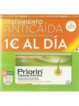 Pack Priorin 60 Capsulas 2...