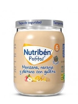 Nutribén Potitos Manzana,...