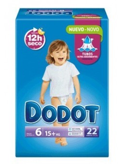 Dodot Pañal Talla 6 17-28...
