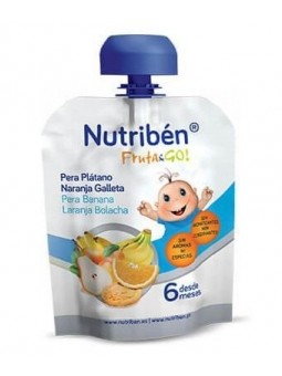 Nutribén Fruta & Go! Pera,...