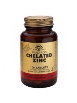 Solgar Zinc Quelado 100comp